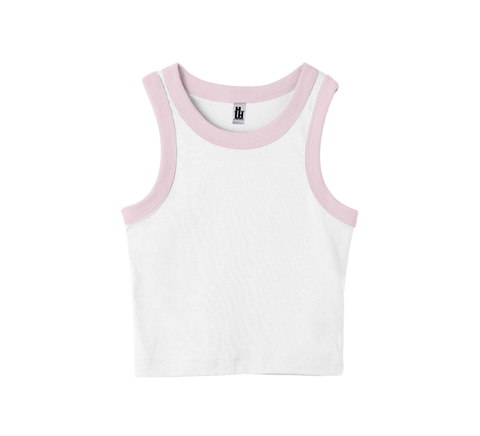 MALIBU TANK (CROPPED - 2-TONE)