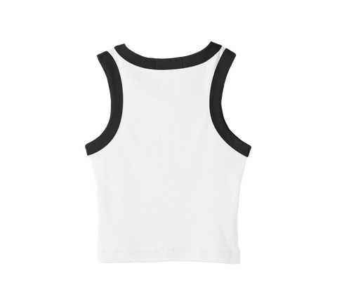 MALIBU TANK (CROPPED - 2-TONE)