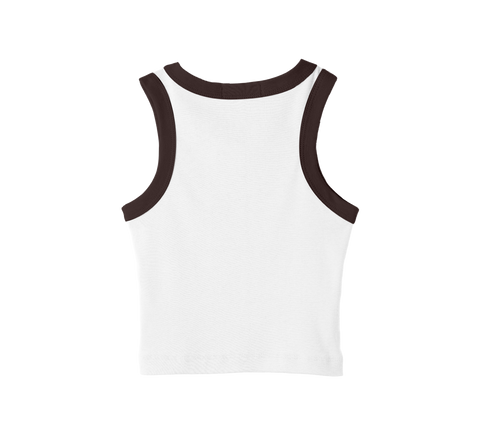 MALIBU TANK (CROPPED - 2-TONE)