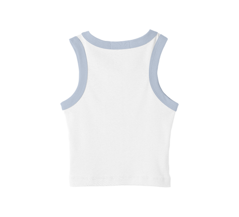 MALIBU TANK (CROPPED - 2-TONE)