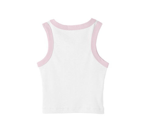 MALIBU TANK (CROPPED - 2-TONE)