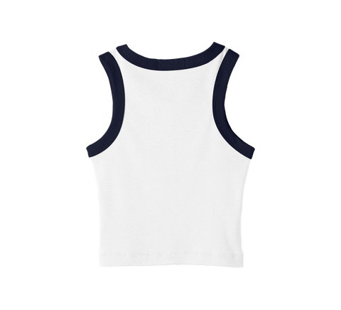 MALIBU TANK (CROPPED - 2-TONE)