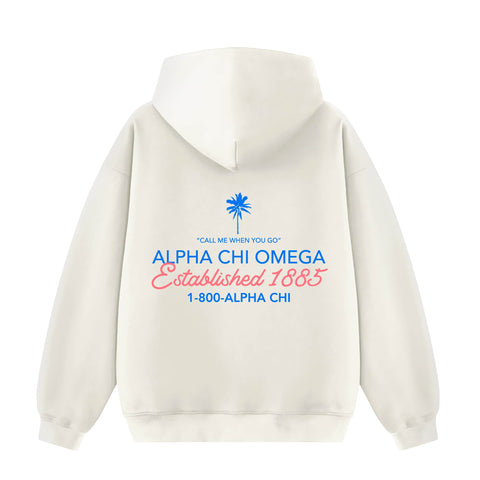 Sunset Hotline Sorority Hoodie