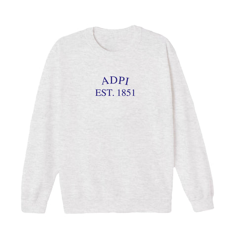 Easy Going Sorority Crewneck