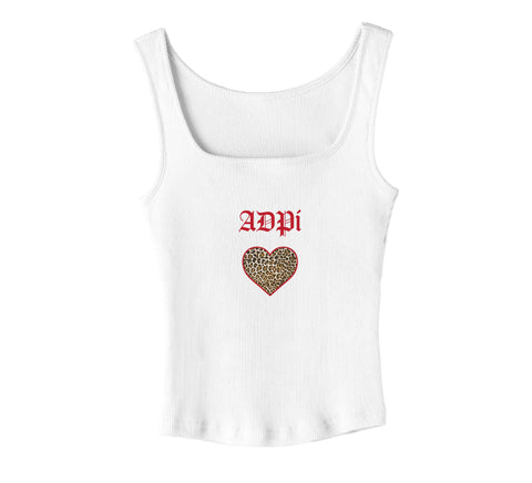 Leopard Couture Sorority Tank