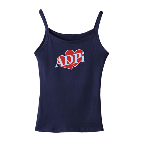 Twin Hearts  Sorority Tank