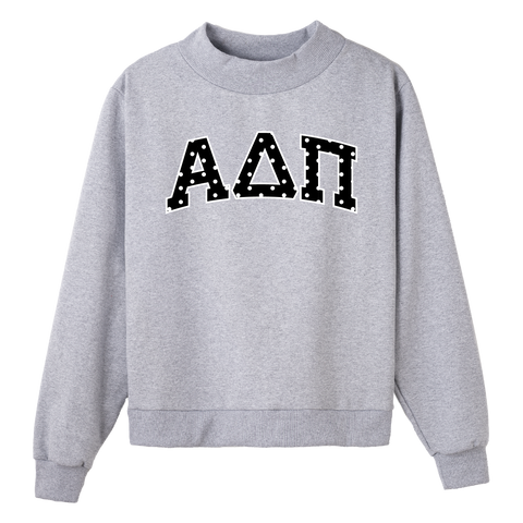 Spot On Sorority Mock Neck