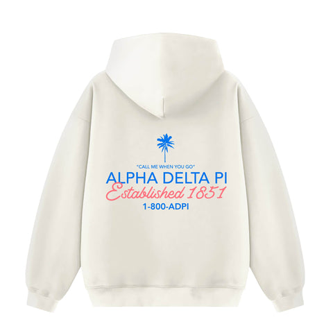 Sunset Hotline Sorority Hoodie