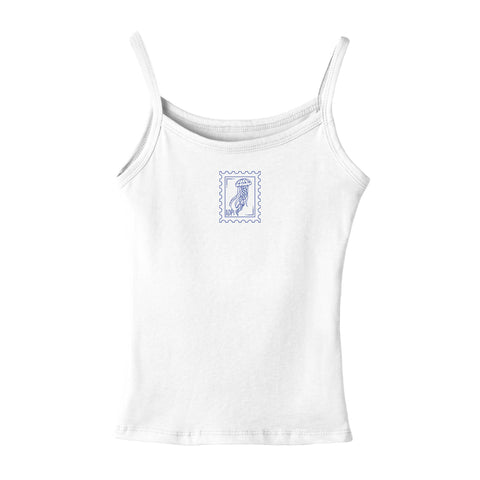 Deep Sea Dispatch Embroidered Sorority Tank