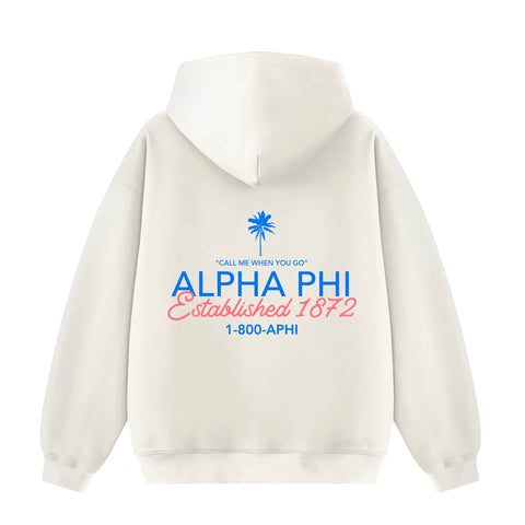 Sunset Hotline Sorority Hoodie