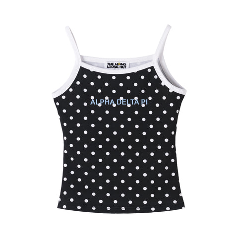 Polka Dot Set Sorority Tank