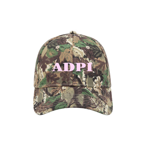 "Classic Camo" Embroidered Sorority Hat