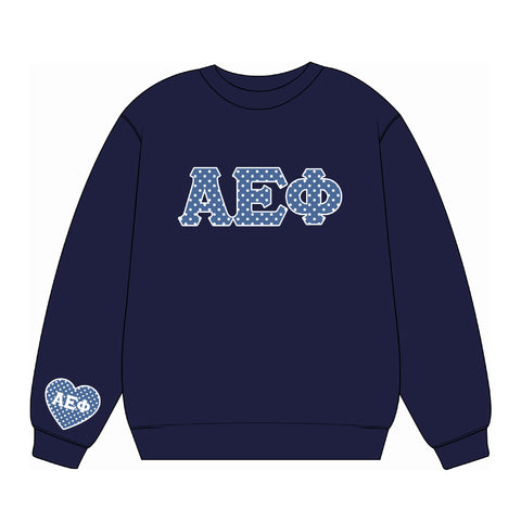 PO 13909| Tulane University| Alpha Epsilon Phi| HLH CREWNECK
