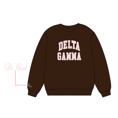 PO 13872| California State Polytechnic Institute San Luis Obispo| Delta Gamma|HLH CREWNECK