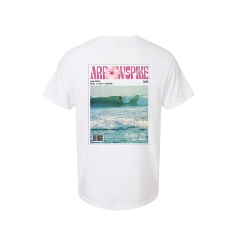PO 90050| University of California San Diego Pi Beta Phi Unisex Tee White