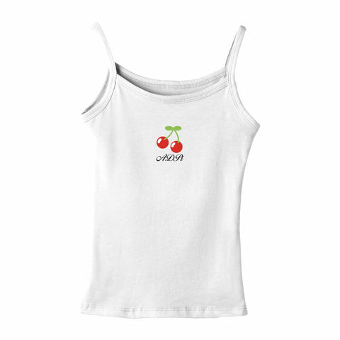 Cherry Pop Embroidered Sorority Tank
