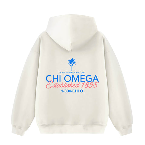 Sunset Hotline Sorority Hoodie