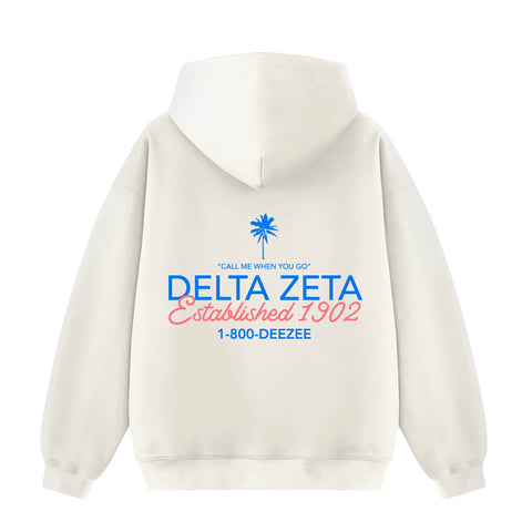 Sunset Hotline Sorority Hoodie