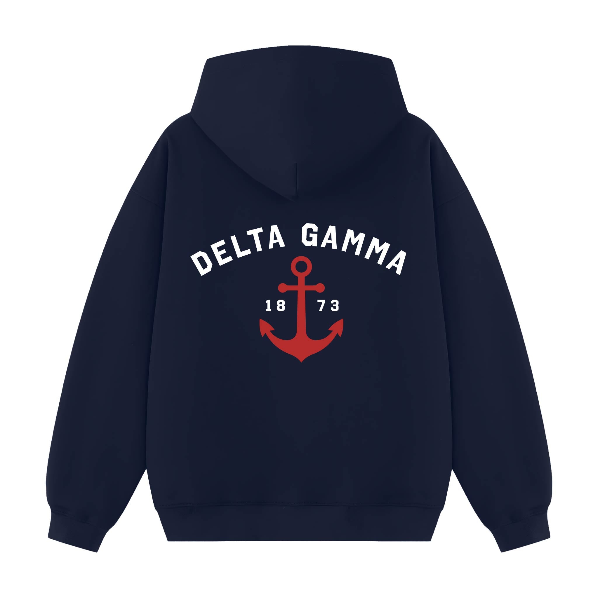 Delta Gamma Anchor Down Sorority Hoodie – The Hang Loose Hut