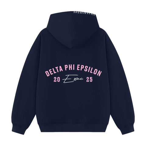 Rose Arc Exec Hood Stitch Sorority Hoodie