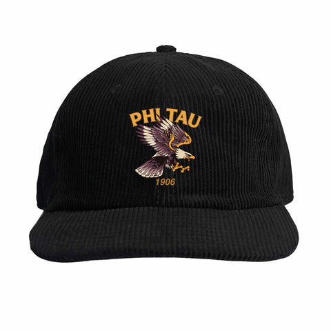 Eagle Eye Embroidered Fraternity Corduroy Cap