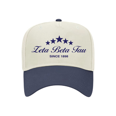 Five Star Embroidered Fraternity Hat