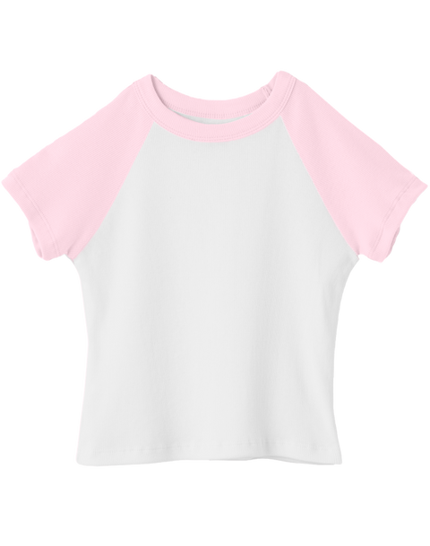 NEWPORT TEE (CROPPED - 2TONE)