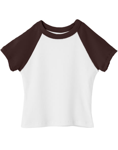 NEWPORT TEE (CROPPED - 2TONE)
