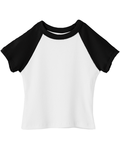 NEWPORT TEE (CROPPED - 2TONE)