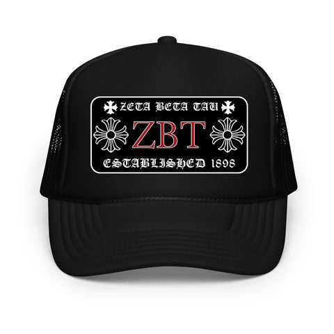 Gothic Fleur Embroidered Fraternity Cap