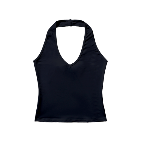 Full La Jolla Halter Tank (Halter Tank) Solid Color
