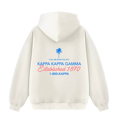 Sunset Hotline Sorority Hoodie