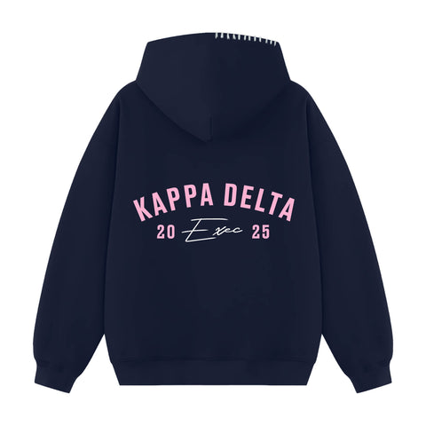 Rose Arc Exec Hood Stitch Sorority Hoodie