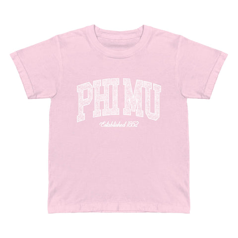 Lace League Sorority Baby Tee