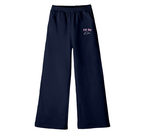 Rose Arc Exec Sorority Flare Sweats