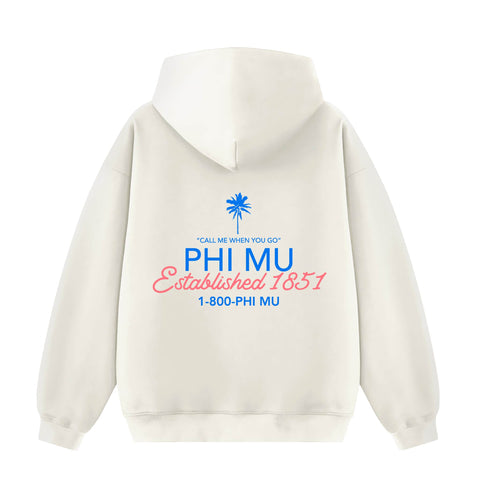 Sunset Hotline Sorority Hoodie