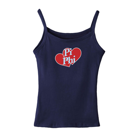 Twin Hearts  Sorority Tank