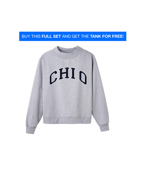 PO 13851| American University| Chi Omega |CAMBRIA MOCK NECK