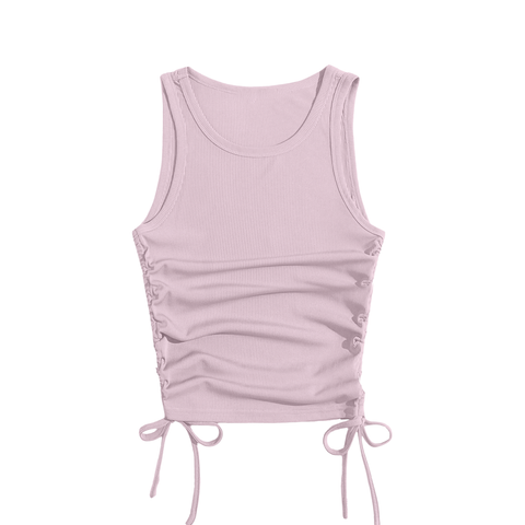 Full Topanga Tank (Ruched Tank) Solid Color