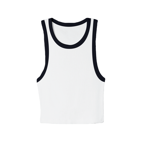 Cropped Santa Monica Tank (Classic Tank) Two Tone