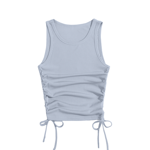 Full Topanga Tank (Ruched Tank) Solid Color