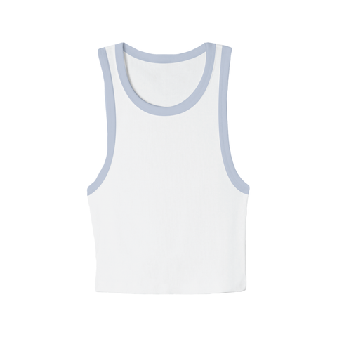 Cropped Santa Monica Tank (Classic Tank) Two Tone