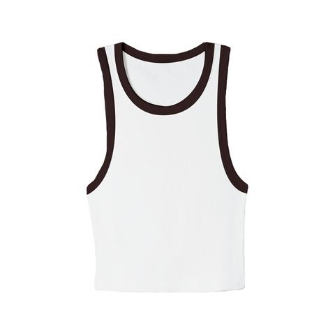 Cropped Santa Monica Tank (Classic Tank) Two Tone