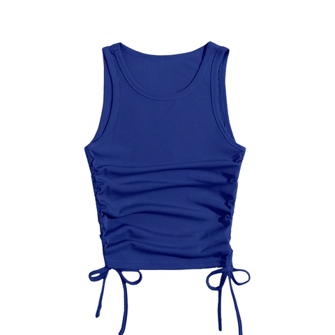 Full Topanga Tank (Ruched Tank) Solid Color