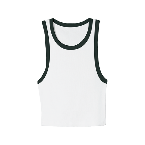 Cropped Santa Monica Tank (Classic Tank) Two Tone