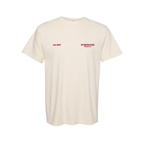 PO 13926| University of Colorado Boulder| Pi Beta Phi|PREMIUM TEE