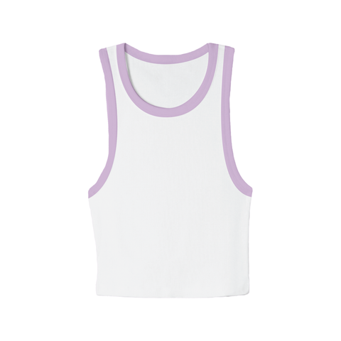 Cropped Santa Monica Tank (Classic Tank) Two Tone