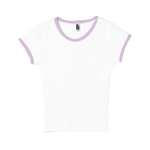 Cropped Venice Tee Two Tone