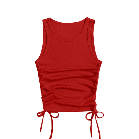Full Topanga Tank (Ruched Tank) Solid Color