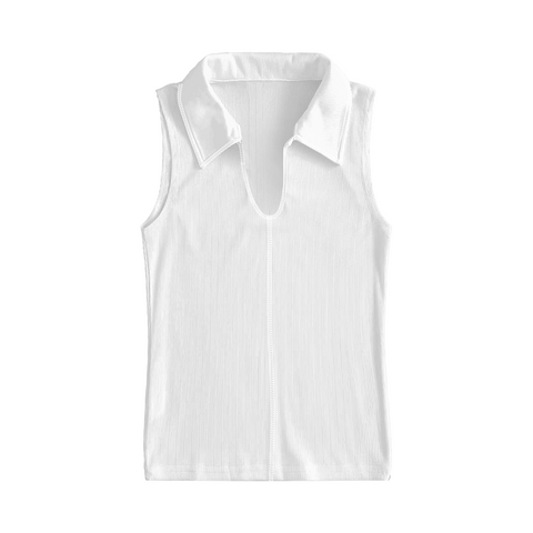 Full Rosie Tank Solid Color (Collared Tank)